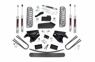 Rough Country Suspension Systems - Rough Country 6" Suspension Lift Kit, 80-96 F-150/Bronco 4WD; 470.20