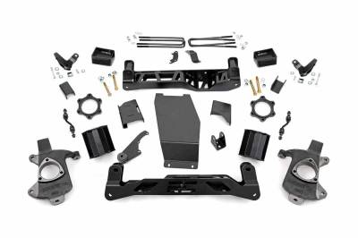Rough Country Suspension Systems - Rough Country 5" Suspension Lift Kit, 14-18 Sierra 1500 Denali; 17901
