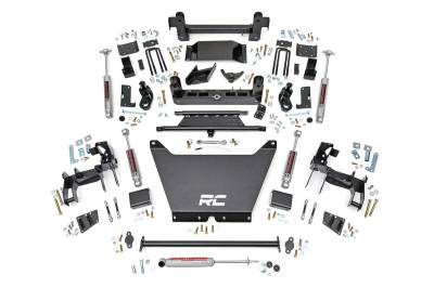Rough Country Suspension Systems - Rough Country 6" Suspension Lift Kit, 94-04 GM S-Series 4WD; 244.20