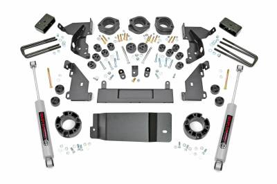 Rough Country Suspension Systems - Rough Country 4.75" Suspension Lift Kit, 14-15 Silverado/Sierra 1500 4WD; 293.20