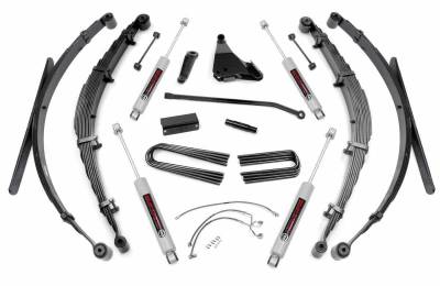 Rough Country Suspension Systems - Rough Country 8" Suspension Lift Kit, 99-04 Super Duty V10/Dsl 4WD; 488.20
