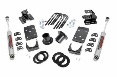 Rough Country Suspension Systems - Rough Country 2"/4" Suspension Lowering Kit; Silverado/Sierra 1500 RWD; 728.20