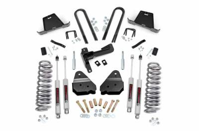 Rough Country Suspension Systems - Rough Country 4.5" Suspension Lift Kit, 05-07 Super Duty V10/Dsl 4WD; 479.20