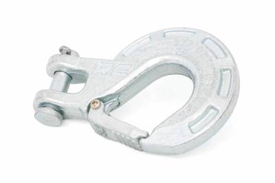 Rough Country Suspension Systems - Rough Country Heavy Duty Forged Winch Clevis Hook-Silver; RS127