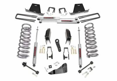 Rough Country Suspension Systems - Rough Country 5" Suspension Lift Kit, for 03-07 Ram 2500/3500 4WD Gas; 391.23