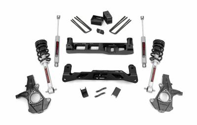 Rough Country Suspension Systems - Rough Country 5" Suspension Lift Kit, 14-18 Silverado/Sierra 1500 RWD; 24733