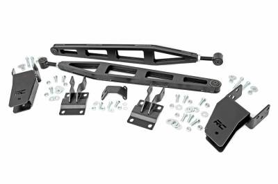 Rough Country Suspension Systems - Rough Country Rear Traction Bar Kit 0-3" Lift, 08-16 Super Duty 4WD; 51005