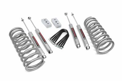 Rough Country Suspension Systems - Rough Country 3" Suspension Lift Kit, for 10-13 Ram 2500 4WD; 343.20