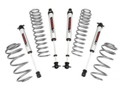 Rough Country Suspension Systems - Rough Country 2.5" Suspension Lift Kit, for 97-06 Wrangler TJ 2.5L 4WD; 65270