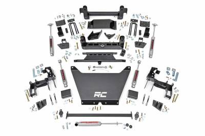 Rough Country Suspension Systems - Rough Country 6" Suspension Lift Kit, 94-04 GM S-Series 4WD; 243.20