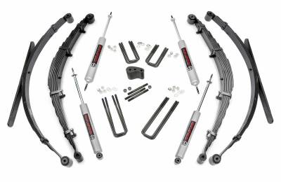 Rough Country Suspension Systems - Rough Country 4" Suspension Lift Kit, 77-79 Ford F-250 4WD; 505.20