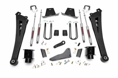 Rough Country Suspension Systems - Rough Country 5" Suspension Lift Kit, for 13-15 Ram 3500 SRW 4WD; 369.20