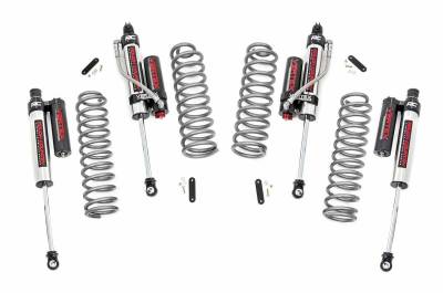 Rough Country Suspension Systems - Rough Country 2.5" Suspension Lift Kit, for 07-18 Wrangler JK 2dr 4WD; 62450
