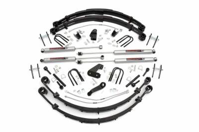 Rough Country Suspension Systems - Rough Country 6" Suspension Lift Kit, for 87-95 Wrangler YJ 4WD Power; 622N2