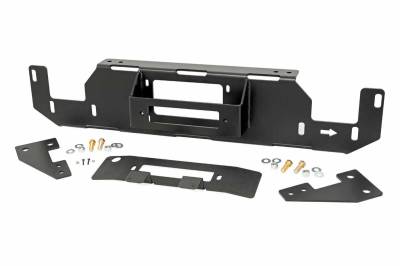 Rough Country Suspension Systems - Rough Country Front Hidden Winch Mount Kit, 15-20 Ford F-150; 51007