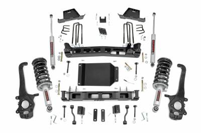 Rough Country Suspension Systems - Rough Country 6" Suspension Lift Kit, for 04-15 Nissan Titan; 875.23