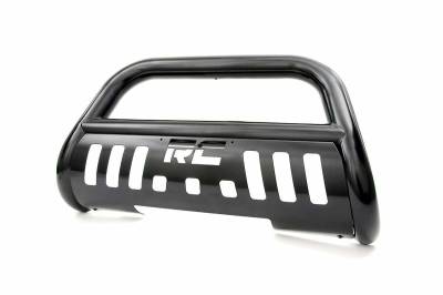 Rough Country Suspension Systems - Rough Country Front Bumper Bull Bar-Black, 07-20 GM 1500 Truck; B-C2071