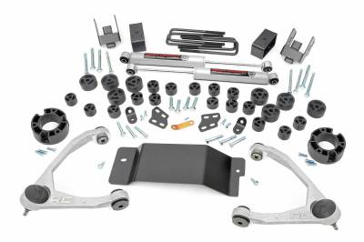 Rough Country Suspension Systems - Rough Country 4.75" Suspension Lift Kit, 07-13 Silverado/Sierra 1500 4WD; 257.20