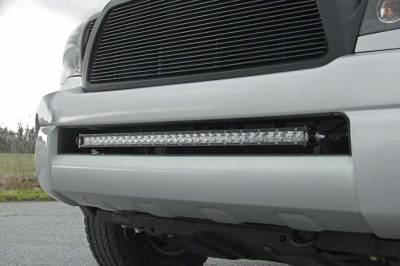 Rough Country Suspension Systems - Rough Country 30" LED Light Bar Bumper Mounts, for Toyota Tacoma; 70542