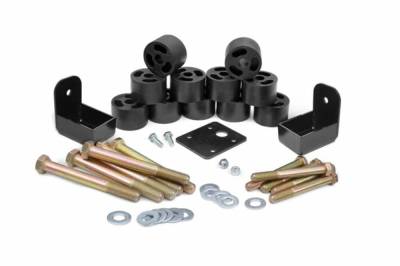 Rough Country Suspension Systems - Rough Country 1.25" Body Lift Kit, for Wrangler TJ Automatic; 1157