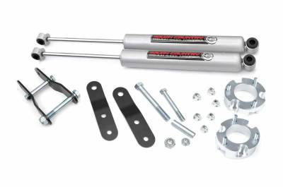 Rough Country Suspension Systems - Rough Country 2.5" Suspension Lift Kit, for 95-04 Toyota Tacoma; 74030