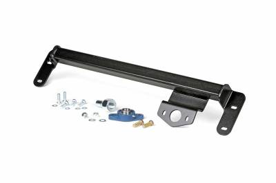 Rough Country Suspension Systems - Rough Country Steering Box Brace Kit-Black, for 10-16 Ram 2500/3500; 1066