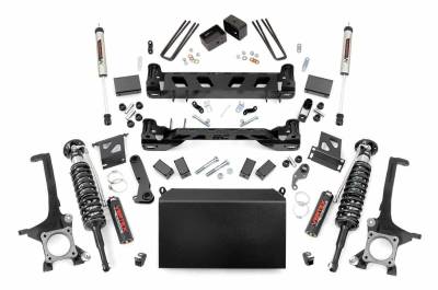 Rough Country Suspension Systems - Rough Country 6" Suspension Lift Kit, for 07-15 Toyota Tundra 4WD; 75457