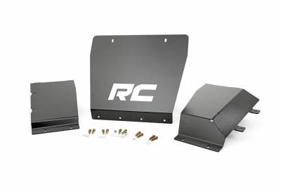 Rough Country Suspension Systems - Rough Country Front Skid Plate Kit 5"-7.5" Lift, Silverado/Sierra 1500; 222