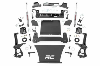 Rough Country Suspension Systems - Rough Country 6" Suspension Lift Kit, 19-24 Sierra 1500 Gas; 22931