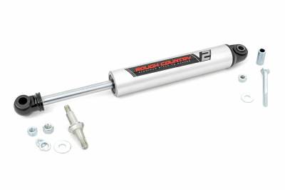 Rough Country Suspension Systems - Rough Country N3 Single Steering Stabilizer 0-6" Lift, for GM/Jeep; 8731770