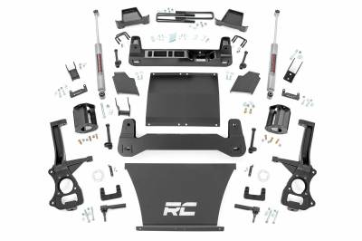 Rough Country Suspension Systems - Rough Country 6" Suspension Lift Kit, 19-24 Silverado 1500 Gas; 21731