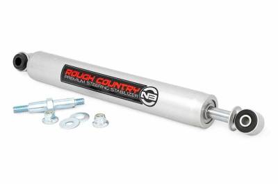 Rough Country Suspension Systems - Rough Country N3 Single Steering Stabilizer 0-8" Lift, 08-16 Super Duty; 8736430