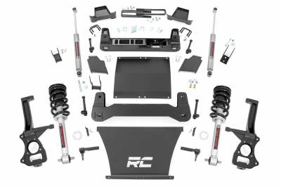 Rough Country Suspension Systems - Rough Country 6" Suspension Lift Kit, 19-24 Sierra 1500 Gas; 22932