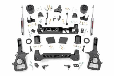 Rough Country Suspension Systems - Rough Country 6" Suspension Lift Kit, for 19-24 Ram 1500 RWD; 31630
