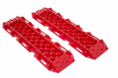 Rough Country Suspension Systems - Rough Country Heavy Duty Off Road Traction Boards-Pair, Red; 10590