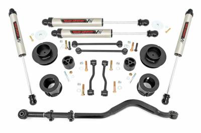 Rough Country Suspension Systems - Rough Country 3.5" Suspension Lift Kit, for 20-24 Gladiator JT 4WD; 63770