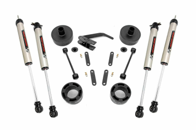 Rough Country Suspension Systems - Rough Country 2.5" Suspension Lift Kit, for 07-18 Wrangler JK 4WD; 65770