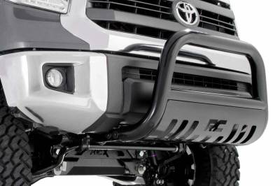 Rough Country Suspension Systems - Rough Country Front Bumper Bull Bar-Black, for Tundra/Sequoia ; B-T2071