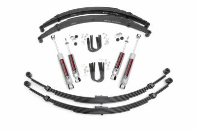 Rough Country Suspension Systems - Rough Country 2.5" Suspension Lift Kit, 74-80 International Scout II 4WD; 830N3