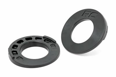 Rough Country Suspension Systems - Rough Country Rear Coil Spring Correction Plates-Pair, for Wrangler JK; 1113