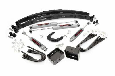 Rough Country Suspension Systems - Rough Country 4" Suspension Lift Kit, 77-87 GM 2500 Truck/SUV 4WD; 150.20