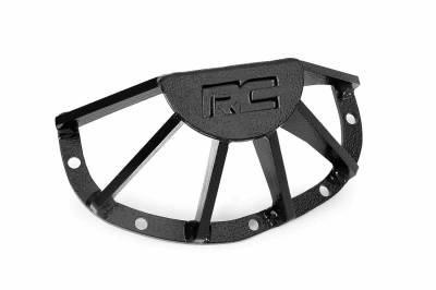 Rough Country Suspension Systems - Rough Country Dana 44 Differential Guard-Black, for Jeep XJ/TJ/JK; 1033