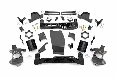 Rough Country Suspension Systems - Rough Country 7" Suspension Lift Kit, 14-16 Sierra 1500 Denali; 18102