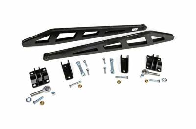 Rough Country Suspension Systems - Rough Country Rear Traction Bar Kit 0-7.5" Lift, Silverado/Sierra 1500 4WD; 1069