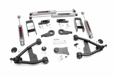 Rough Country Suspension Systems - Rough Country 2.5" Suspension Lift Kit, 82-04 GM S-Series 4WD; 24230