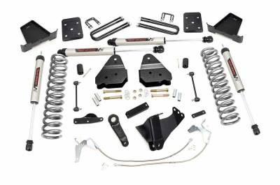 Rough Country Suspension Systems - Rough Country 4.5" Suspension Lift Kit, 08-10 Super Duty V10/Dsl 4WD; 47870