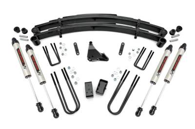 Rough Country Suspension Systems - Rough Country 4" Suspension Lift Kit, 99-04 Super Duty V10/Dsl 4WD; 49570
