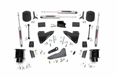 Rough Country Suspension Systems - Rough Country 5" Suspension Lift Kit, for 14-18 Ram 2500 4WD; 35720