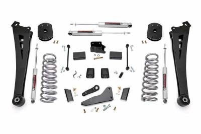 Rough Country Suspension Systems - Rough Country 4.5" Suspension Lift Kit, for 14-18 Ram 2500 4WD Powerwagon; 39830