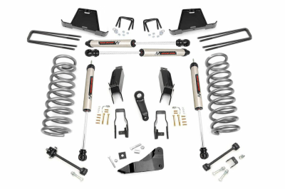 Rough Country Suspension Systems - Rough Country 5" Suspension Lift Kit, for 03-07 Ram 2500/3500 4WD Gas; 39170